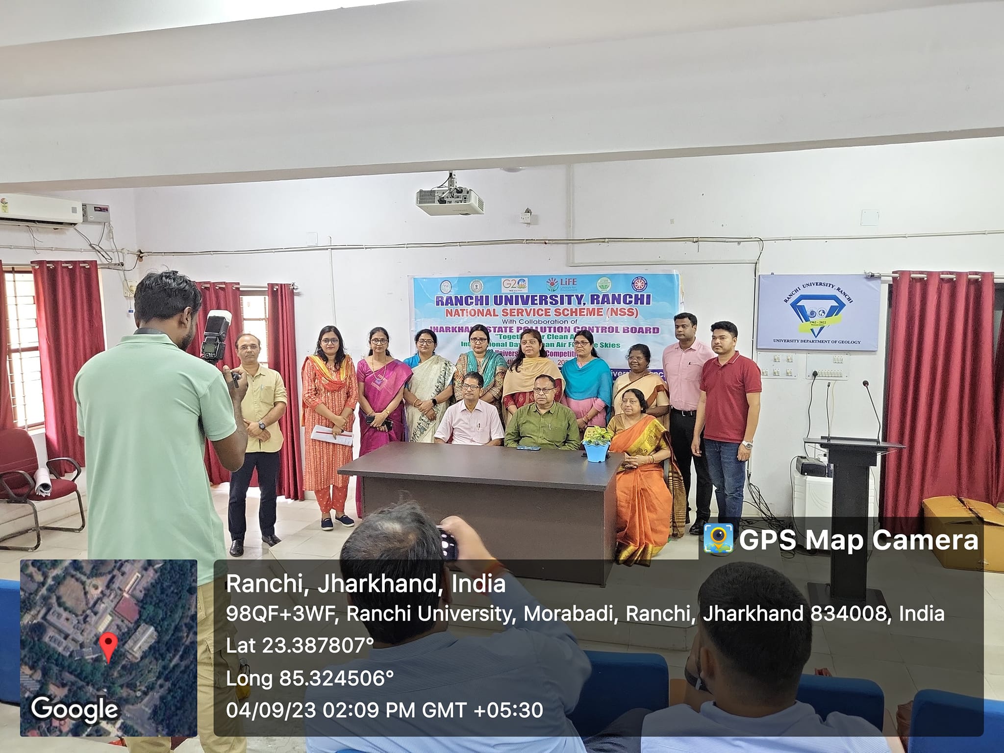 The NSS of Ranchi University, Ranchi, collaborated with the JSPC Board to host a series of competitions centered around the theme-Clean Air for All. 