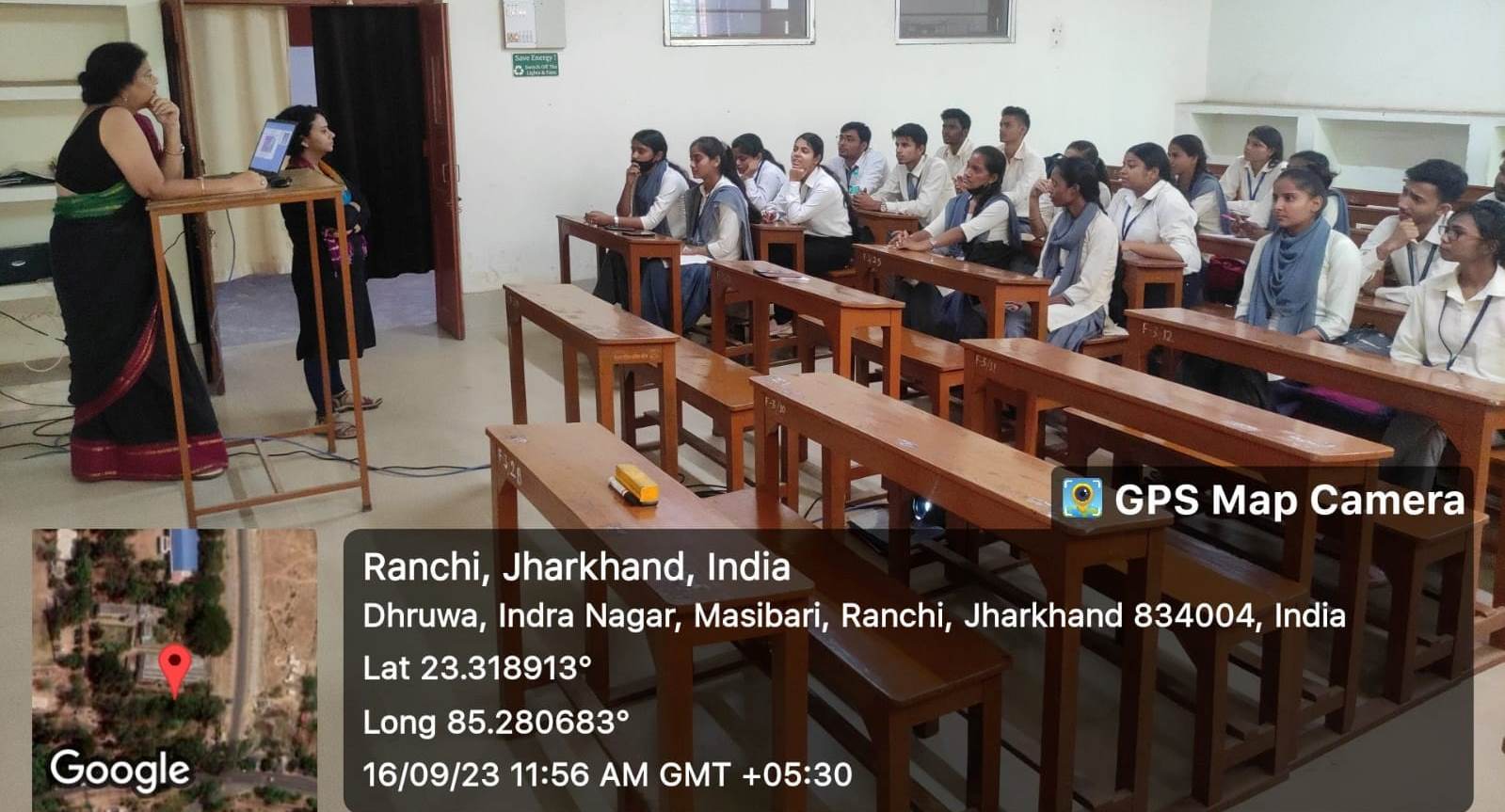 On the 16th of September 2023, the Department of Zoology at Yogoda Satsanga Mahavidyalaya celebrated World Ozone Day.