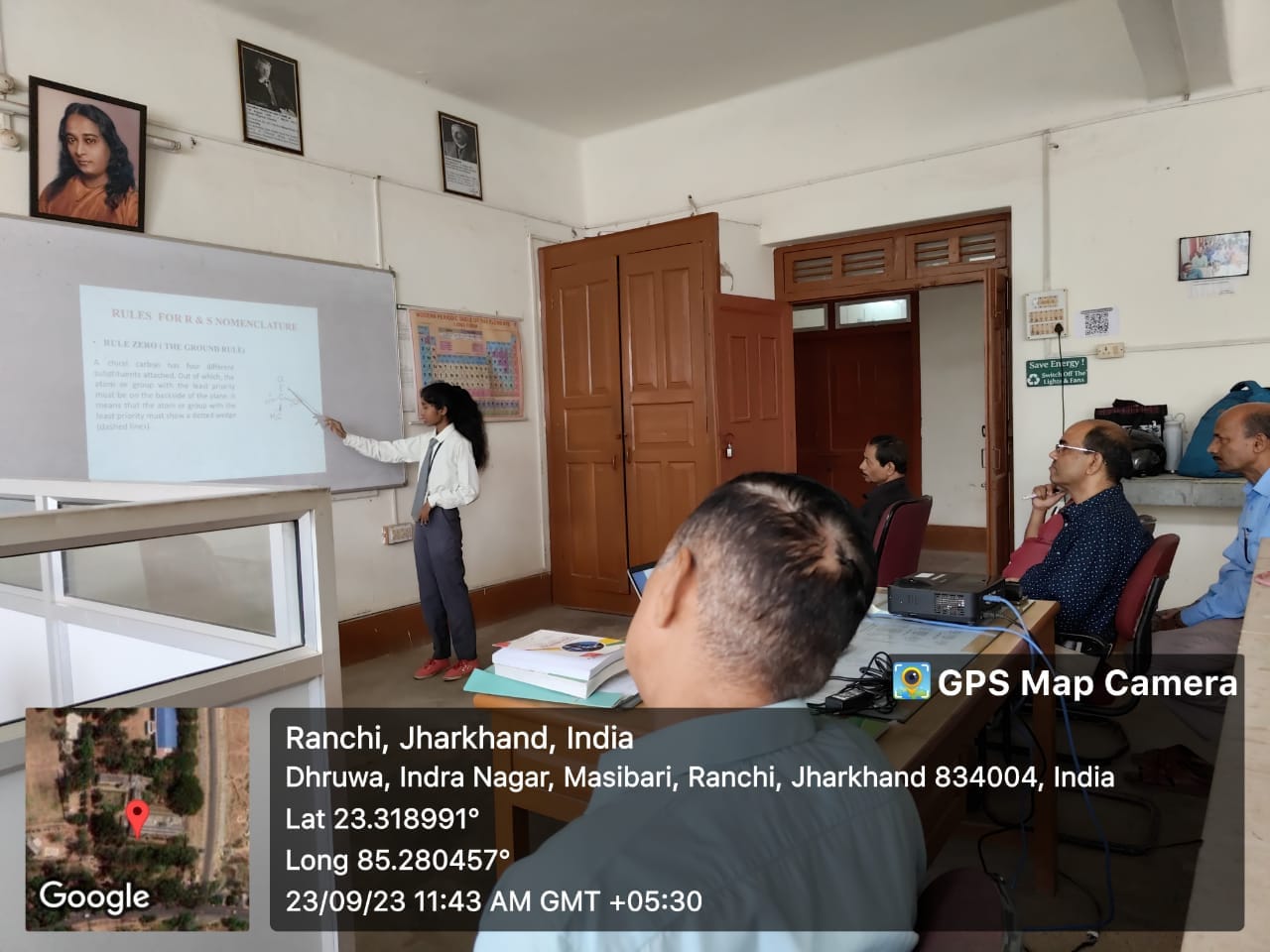 The presentation session for Semester-2 (Honors) students of the Department of Chemistry at YSM was held on 23rd September 2023