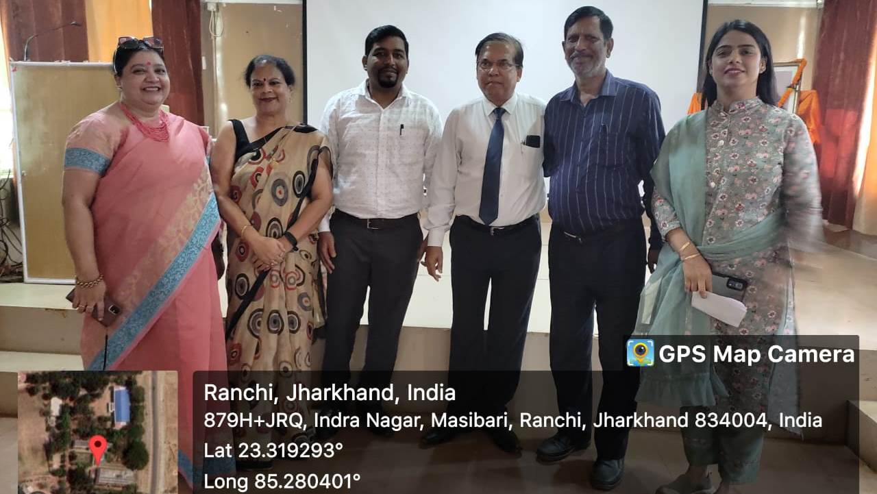 A session on- Personal Financial Management was organized on the 25.09.2023 for the members of the teaching and non-teaching staff of the college.
