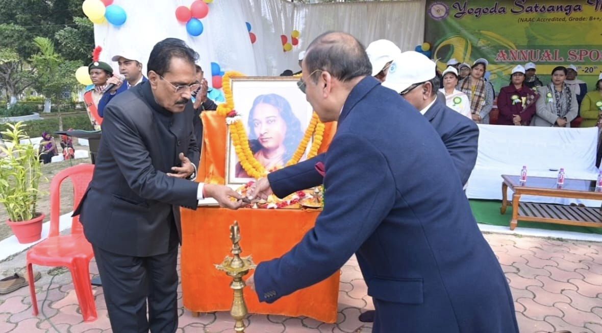 The two-day annual sports competition,2024 concluded in YSM. Honorable Chancellor of Ranchi University Mr. Ajit Kumar Sinha was present as Chief Guest on the second day of the Annual Sports Competition.