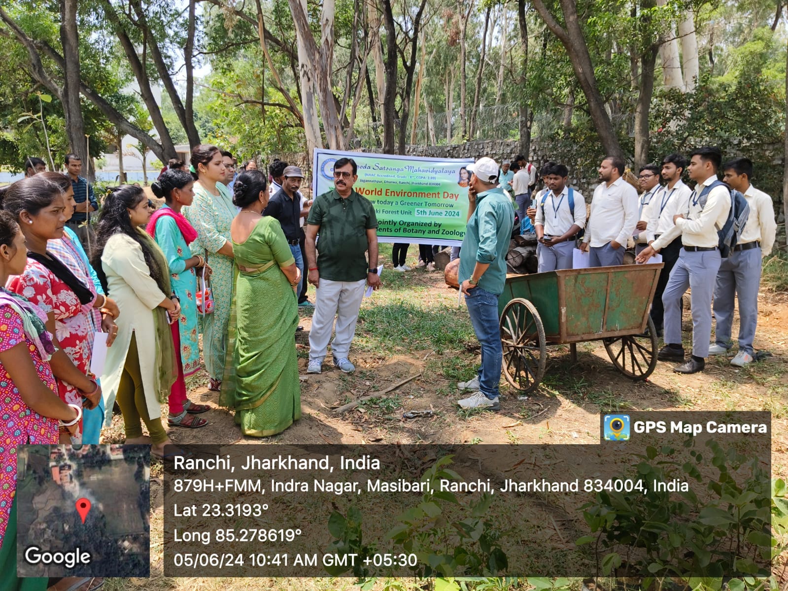 Celebration of World Environment Day: Yogoda Satsanga Mahavidyalaya Adopts Miyawaki Method