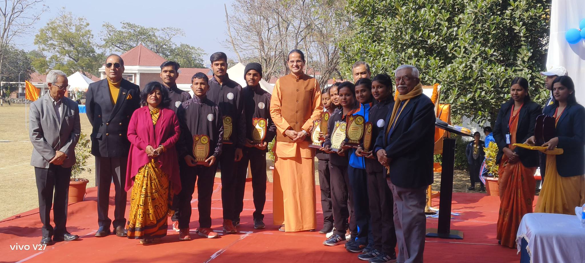 Spanning three days, the Annual Sports Meet 2024-25 at Yogoda Satsanga Mahavidyalaya took place from January 16 to January 18, 2025, with immense enthusiasm and grandeur.