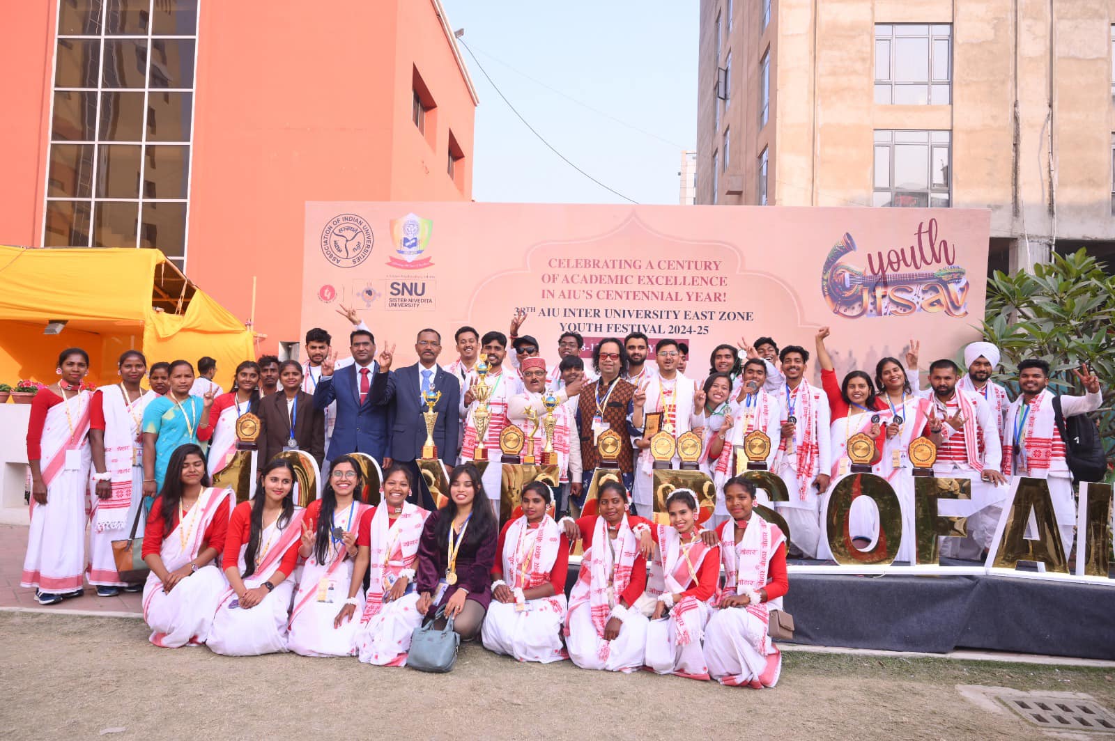 Students of YSM have brought pride to the institution by achieving success at the 38th AIU National Inter-University Youth Festival 2024-25.