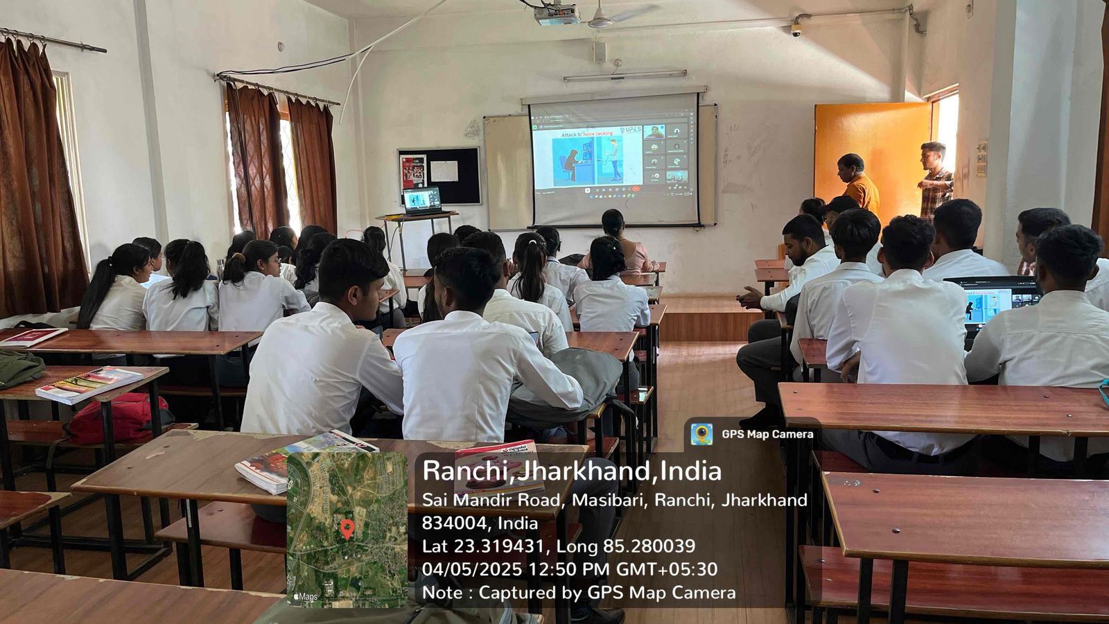 The Department of Computer Applications & Information Technology, successfully conducted a hybrid-mode webinar on *Privacy of Data Using Traditional Approach* 