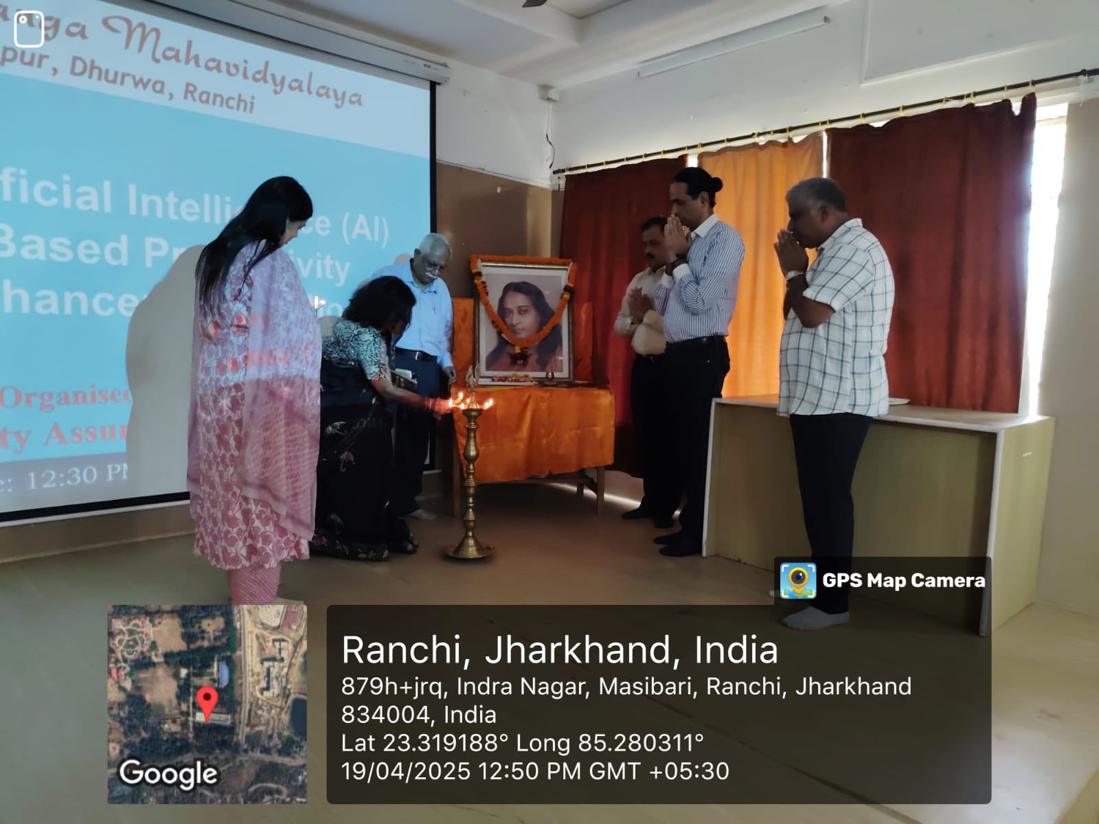 Expert Talk on *Artificial Intelligence (AI)-Based Productivity Enhancement Methods.* Organized by Internal Quality Assurance Cell (IQAC)
