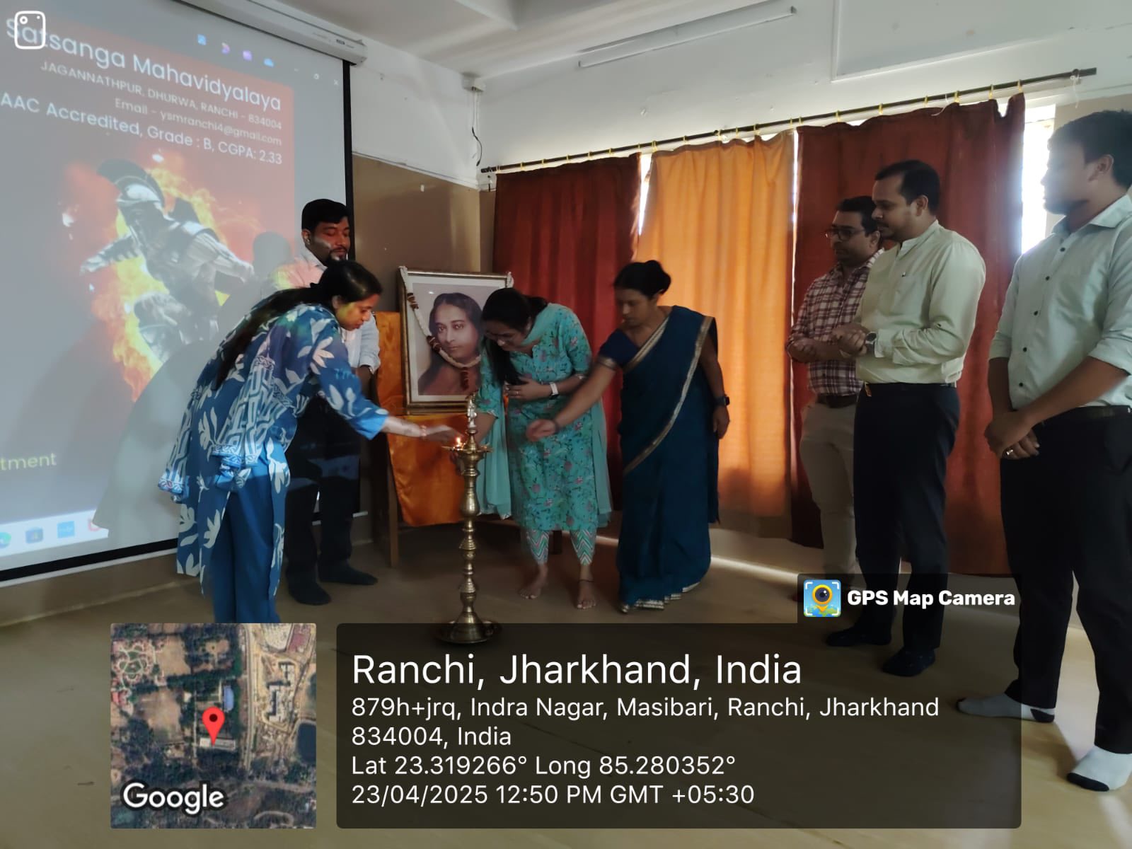 The Department of CA & IT at Yogoda Satsanga Mahavidyalaya organized a workshop on AVGC in collaboration with Arena Animation.