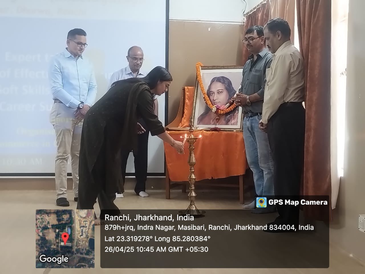 The Department of Commerce and the IQAC organized an expert talk on the topic *The Power of Effective Communication: Mastering Soft Skills for Academic and Career Success.*