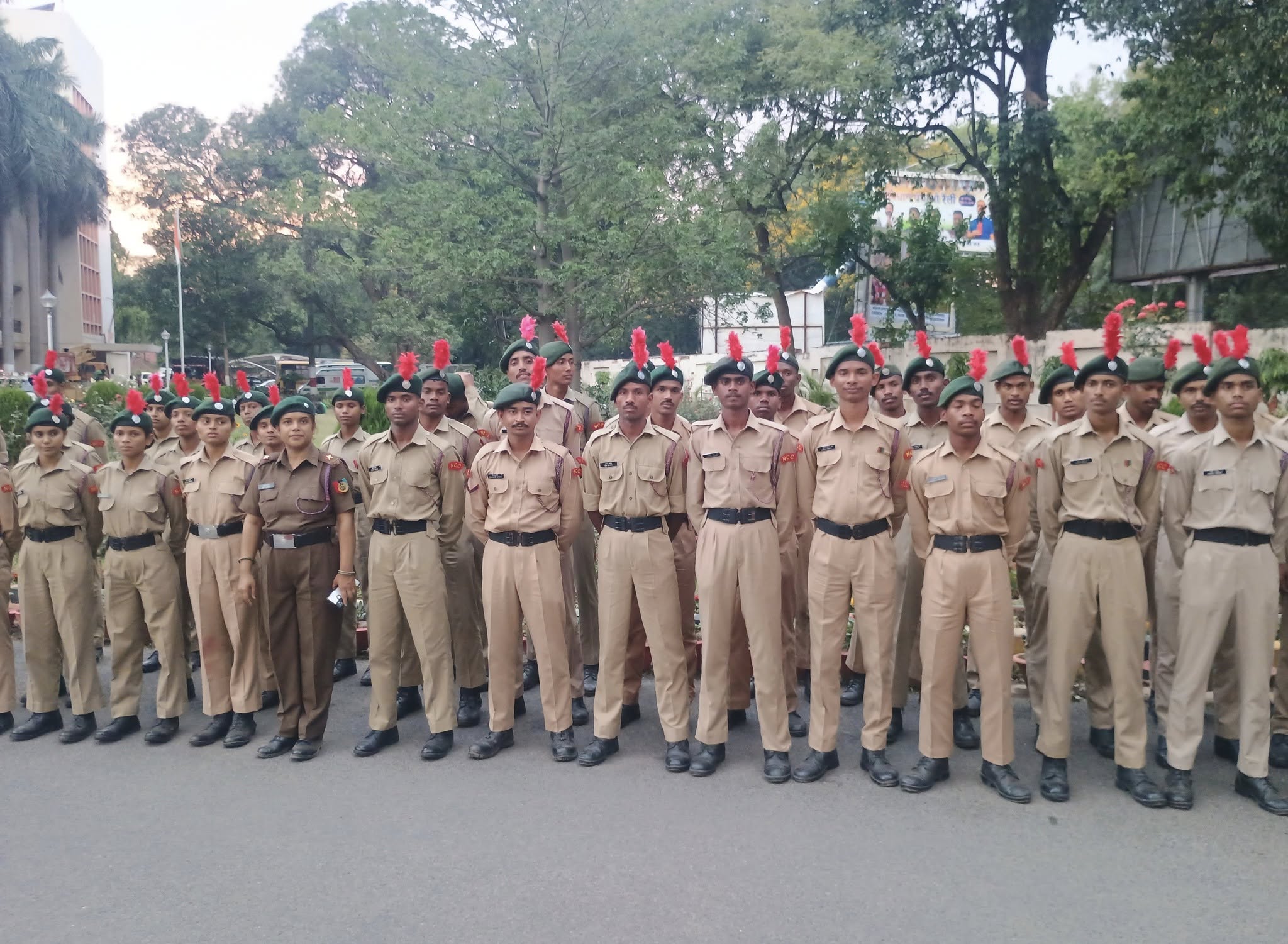 Mock Drill (security exercise) was conducted in Ranchi, in which 13 NCC cadets of Yogoda Satsanga Mahavidyalaya participated.