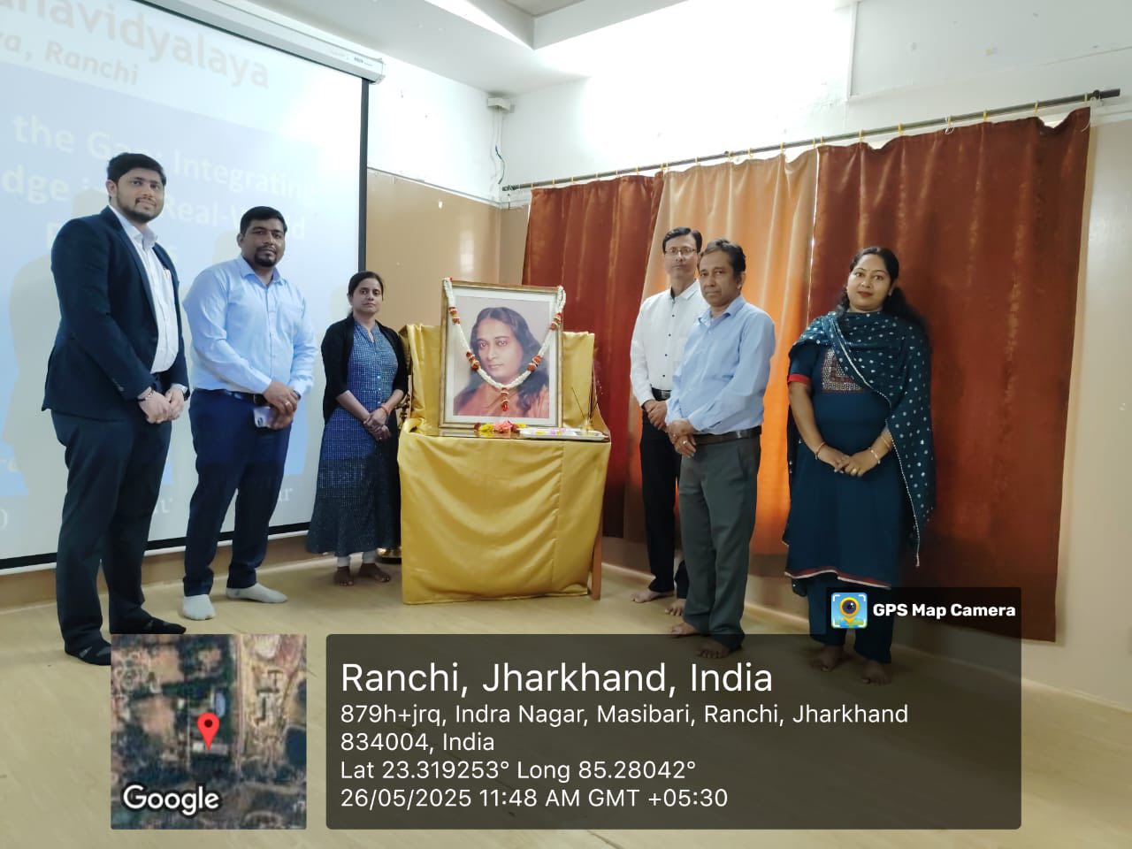 The Department of Computer Applications and Information Technology (CA & IT) successfully organized a seminar titled *Bridging the Gap: Integrating Knowledge into Real-World Projects*