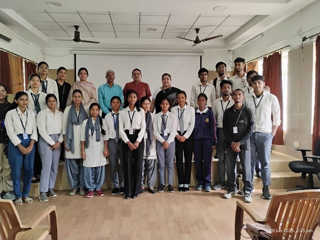The Department of English organized an expert talk on artificial intelligence and linguistics on June 28, 2025. focusing on the growing intersection between technology and language studies. 
