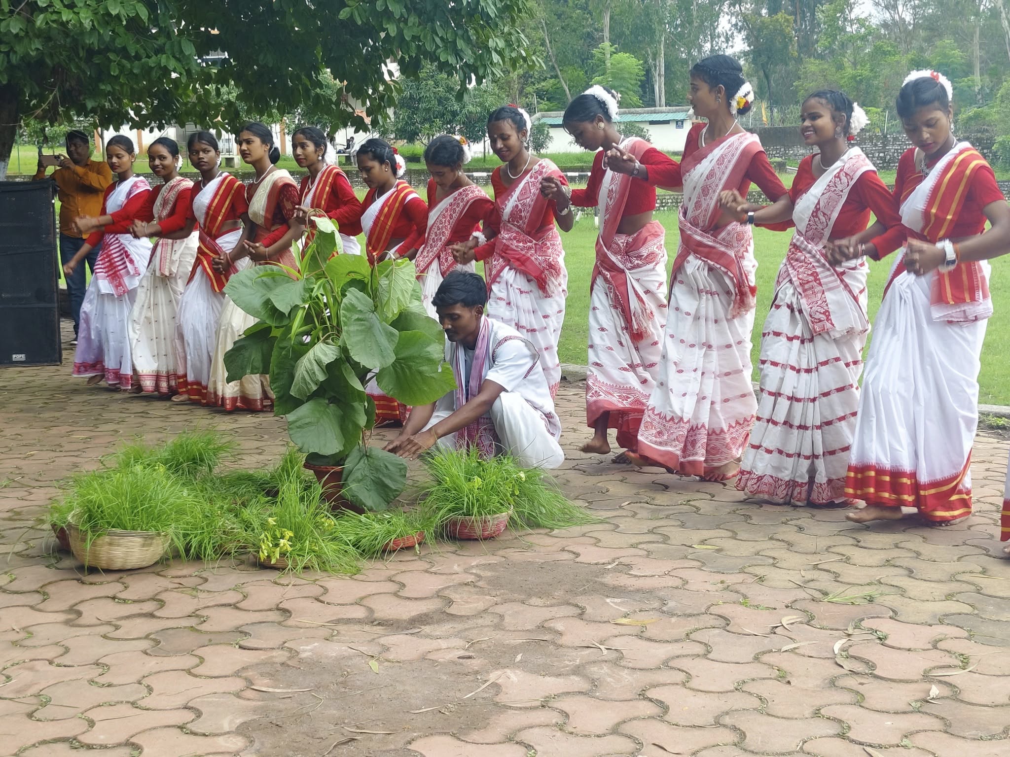 *Karma Eve Celebration* was organized with great pomp in the premises of Yogoda Satsanga Mahavidyalaya.