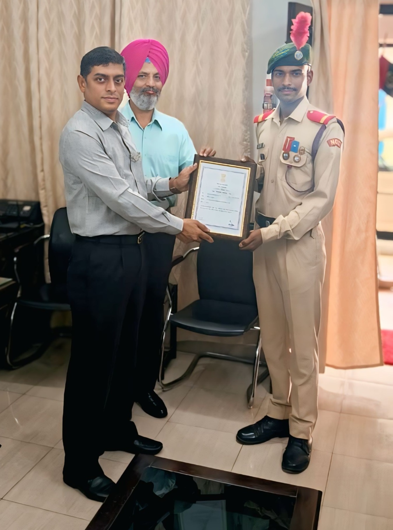 Cadet Amit Kumar of Yogoda Satsanga Mahavidyalaya has been awarded the Defense Secretary Card for the year 2024 by the Ministry of Defence, Government of India.