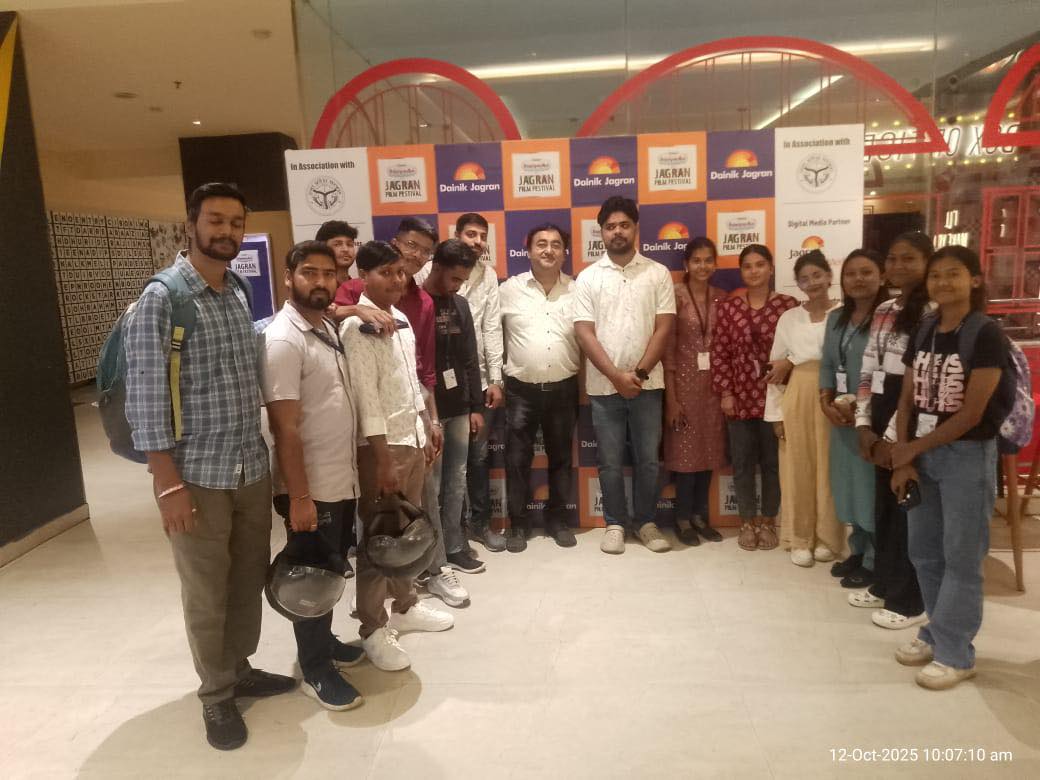 Off campus visit to Jagran Film Festival*