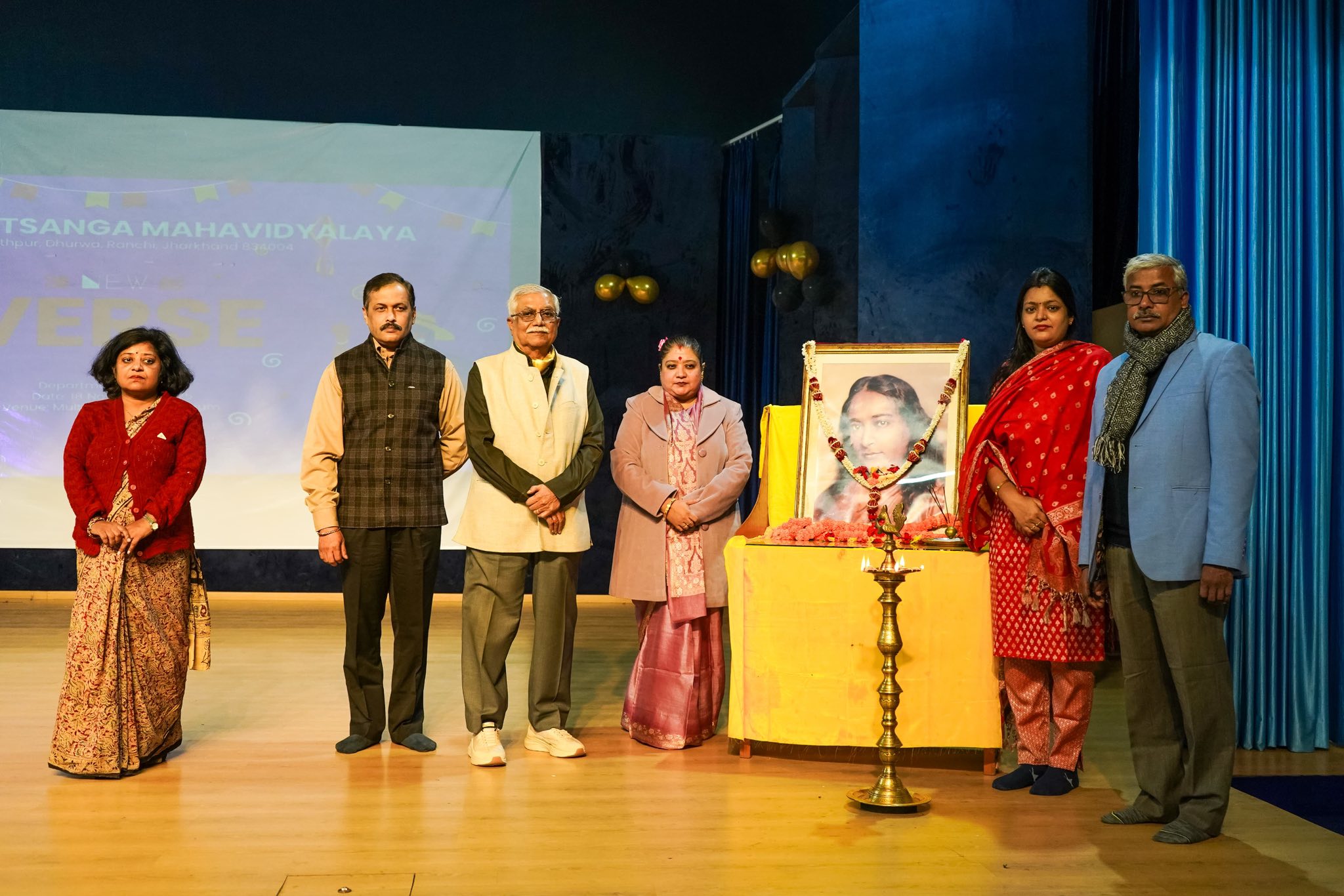 The *Department of English* organised a *Freshers Welcome for the 2025–29* batch.