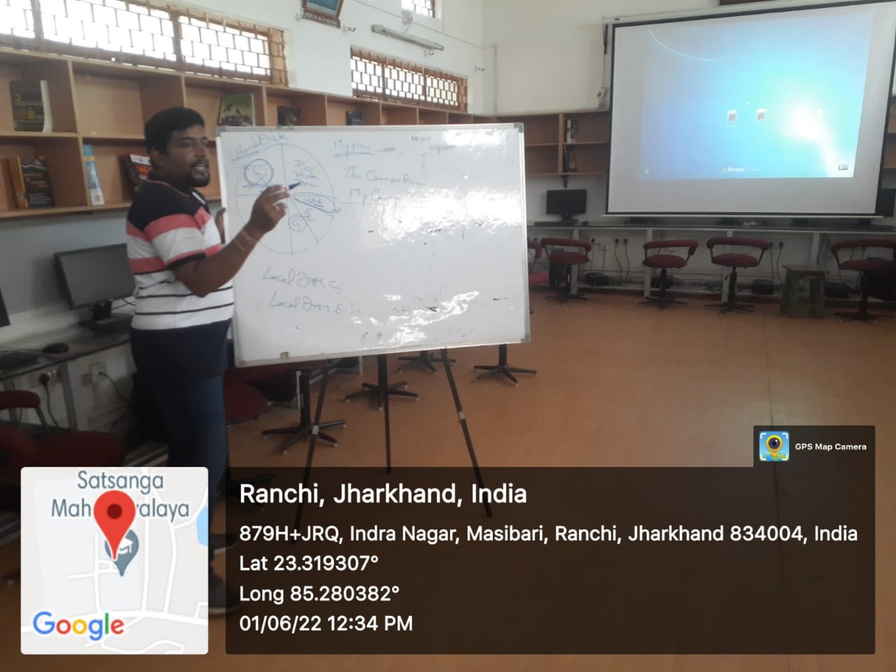 Computer Training Programme at Yogoda Satsanga Mahavidyalaya