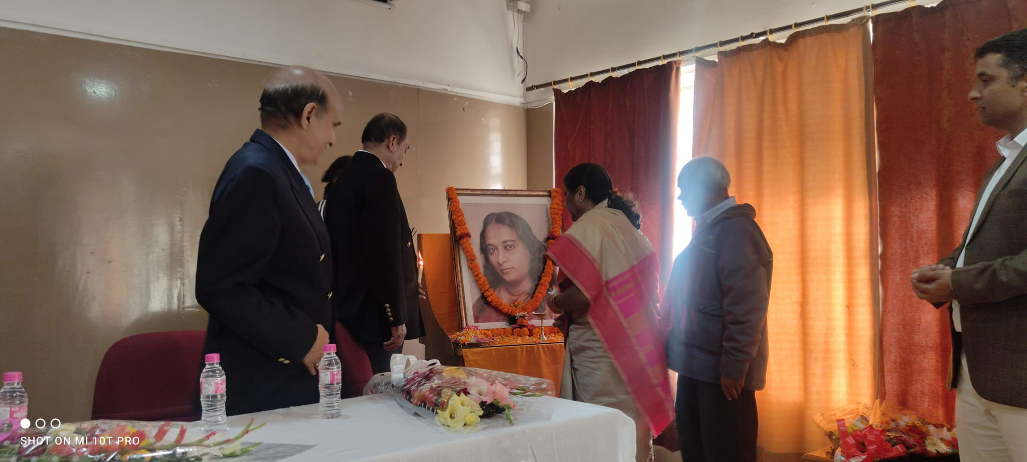 A farewell cum blessing ceremony was organized for three superannuating faculty/staff members of the Mahavidyalaya