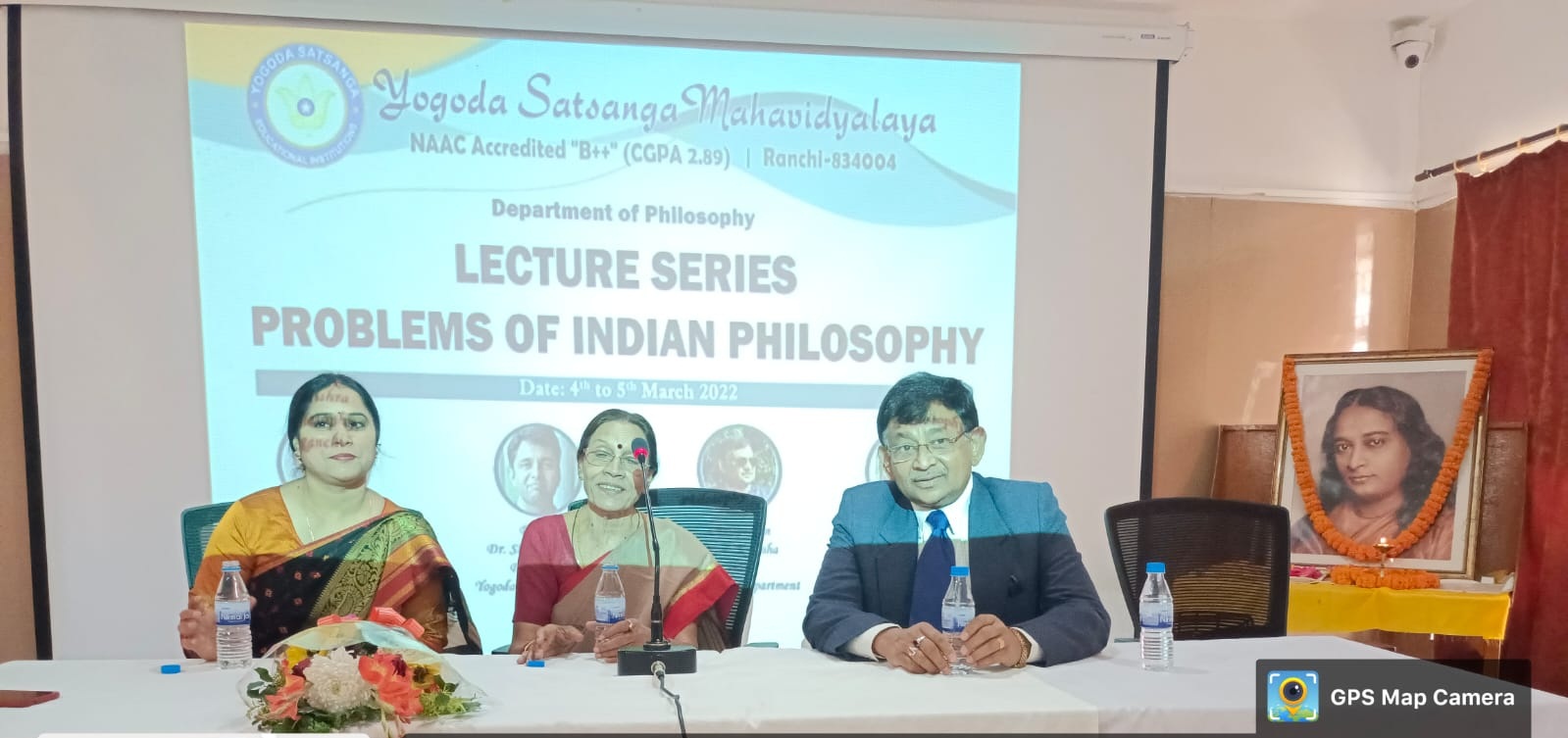 The Department of Philosophy YSM organized a Two-Day Lecture Series  on 4th -5th March,2022.