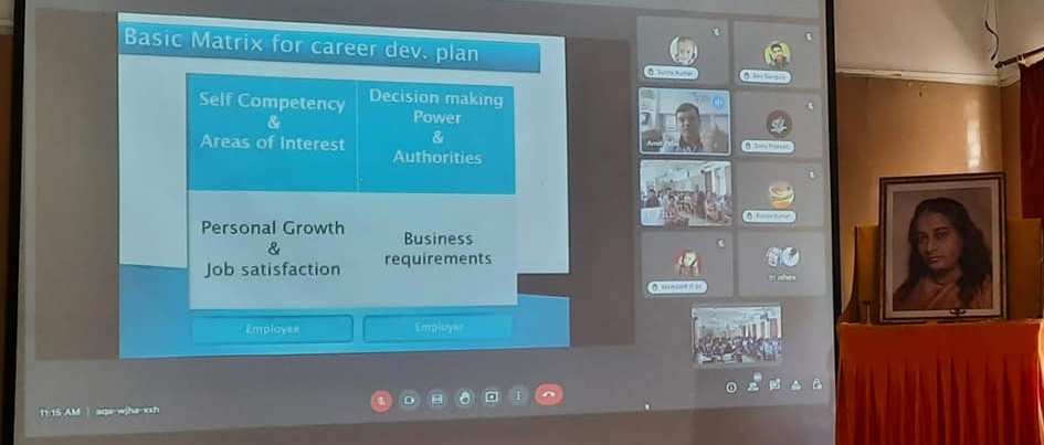 The Department of Computer Applications & IT, Business Administration and Commerce jointly organized a webinar